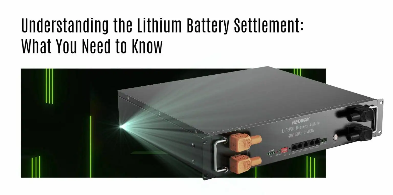 Understanding the Lithium Battery Settlement: Navigating the Settlement: Steps for Affected Consumers