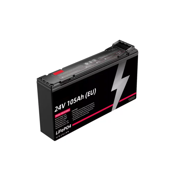 24V 100A EU Lithium Battery (Thin Size)