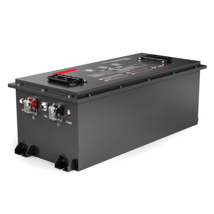 48V 200Ah LiFePO4 Golf Cart Battery (S51200A, Short Size)
