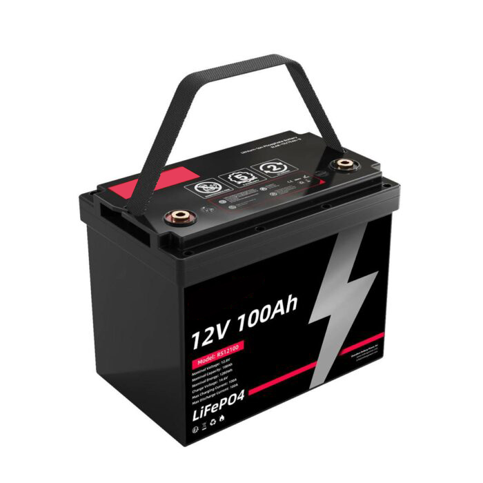 12V 100Ah Lithium Battery (LiFePO4, Self-heating, OEM)